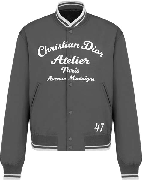 bomber dior uomo|dior bomber jacket grey.